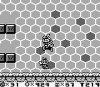 une photo d'Ã©cran de Super Mario Land 2 sur Nintendo Game Boy
